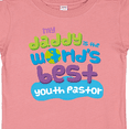 thumbnail image 4 of Inktastic Youth Pastor Daddy Quote Boys or Girls Baby T-Shirt, 4 of 5