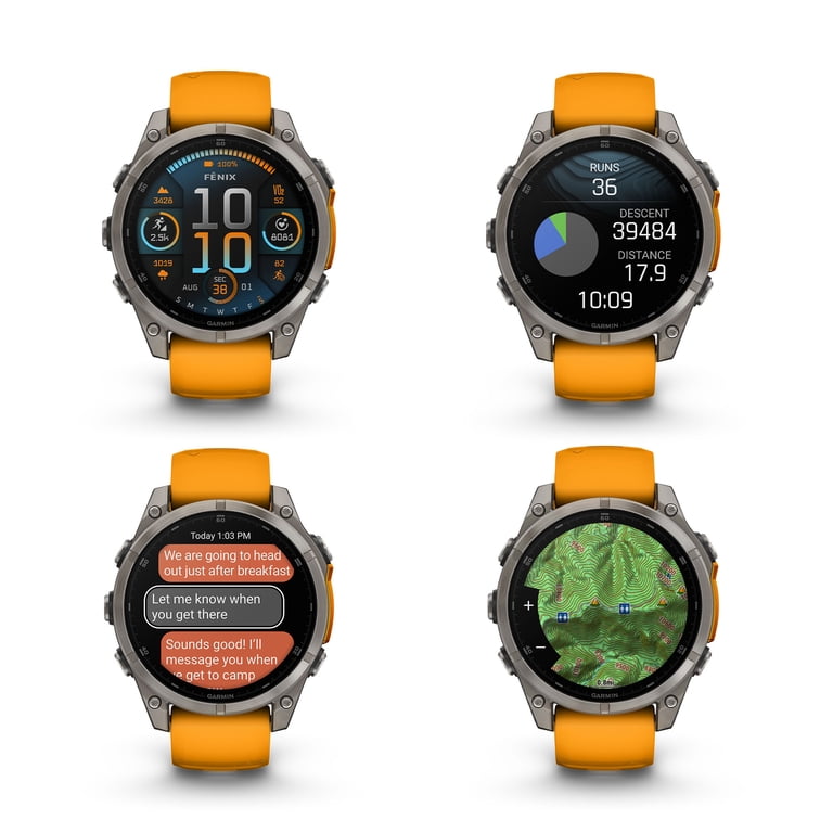 Garmin Fenix 8 47MM AMOLED Sapphire Multisport GPS Smartwatch