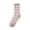 Coffee, variant on 3Pack Women's Striped Extra Thick Warm Sleep Socks, Cozy Floor Socks for Lounging at Home Black
