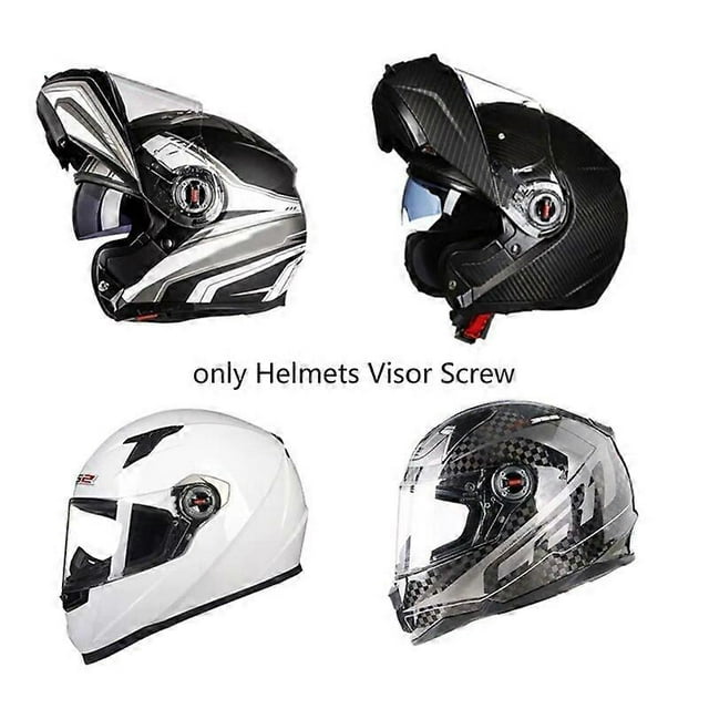 Motorcycle Helmets Visor Clip Shield Lock Replacement Helmet Visor Screws for FF370/358/386/394/325/396