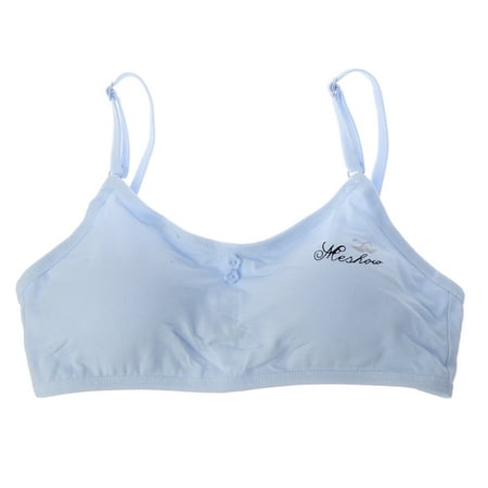 

Girls Thin Strap Underwear Girl Underwear Summer Vest-style Teens Training Bra