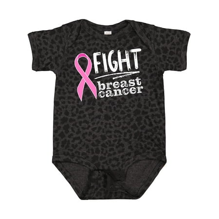

Inktastic Fight Breast Cancer Pink Ribbon Gift Baby Boy or Baby Girl Bodysuit