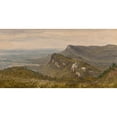 thumbnail image 2 of Sanford Robinson Gifford 18x11 Black Ornate Wood Framed Double Matted Museum Art Print Titled - The Trapps, Shawangunk Mountains (1850), 2 of 5
