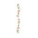 thumbnail image 2 of Guirnalda de rosas artificiales de 1,8 m | Decoración floral de plástico para cubrir conductos de aire acondicionado | Fondo para bodas | Decoración para interiores y exteriores | Rosa, blanco,, 2 of 7