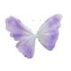 thumbnail image 2 of Adorno decorativo gigante de mariposa artificial para manualidades, decoración de bodas y mucho más. Degradado morado claro, 2 of 9