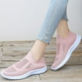 thumbnail image 2 of CAICJ98 Shoes for Women Womens Walking Tennis Shoes Lightweight Breathable Mesh Running Shoes Casual Sneakers for Sport,Pink, 2 of 5