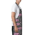 thumbnail image 2 of Goofa Lovely Mom Ever Printed Waterproof Apron 33" Chef Aprons for Men Heavy Duty Chemical Work Apron Adjustable Bib Apron, 2 of 9