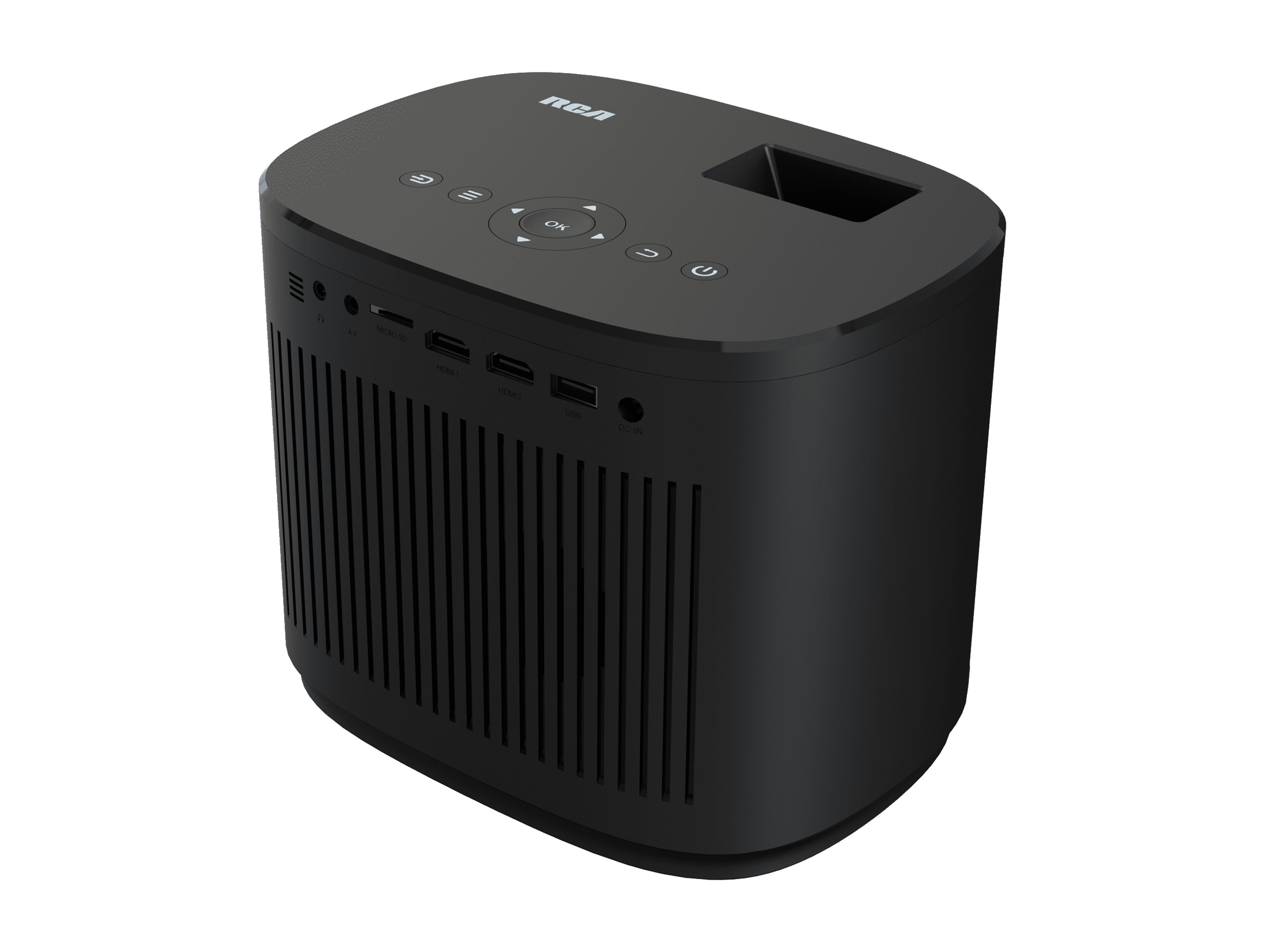 RCA Home Theater Projector RPJ181, 720P, Aspect Ratio 16:9/4:3, 120 ANSI Lumens