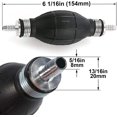 thumbnail image 3 of 8mm Pear Primer Fuel Pump Boats Diesel Petrol Siphon Pump, 3 of 5