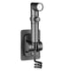 thumbnail image 3 of Rociador de inodoro para bidé, rociador de pañales de tela, accesorio de bidé fácil de instalar para accesorios de baño de hotel, cocina y apartamento Base de resorte gris, 3 of 8