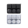 thumbnail image 2 of Dvkptbk plastic box Summer Irregular Ice Grids Whiskey with Lid Silicone Ice Box Molds Commercial Home Bar Ice Grids, 2 of 6