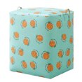 thumbnail image 1 of Freestanding Laundry Basket with Lid, Collapsible Zipper Clothes Storage Bag with Handle - 50*40*50cm, 1 of 5