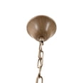 thumbnail image 6 of Rustic Resin Antler Chandelier, 6-Light Farmhouse Ceiling Light with Adjustable Chain, E12 Candle Style Hanging Chandelier for Living Room, Dining Room, Bedroom, Cabin & Lodge Decor, 6 of 15
