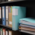 thumbnail image 6 of Transparent A4 Expanding File Folder Elastic Band Closure Color Document Organizer Pocket Storage Holder Green, 6 of 6