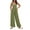 Green, variant on Fantaslook Wide Leg Jumpsuits for Women Casual Overalls Summer Rompers Jumpers Loose Sleeveless Straps Outfits With Pockets