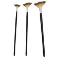 thumbnail image 3 of Fan Shaped Nylon Hair Paint Brush, Fan Paint Brush Set Nylon Material  For Art School, 3 of 8