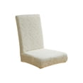 thumbnail image 2 of Fasiaou 3 Counts Thickened Elastic Dining Chair Covers 360° Full Wrap Slipcovers with Skidproof Fit Washable Textured Seat Cushion Protector for Kitchen Home Office, 2 of 6