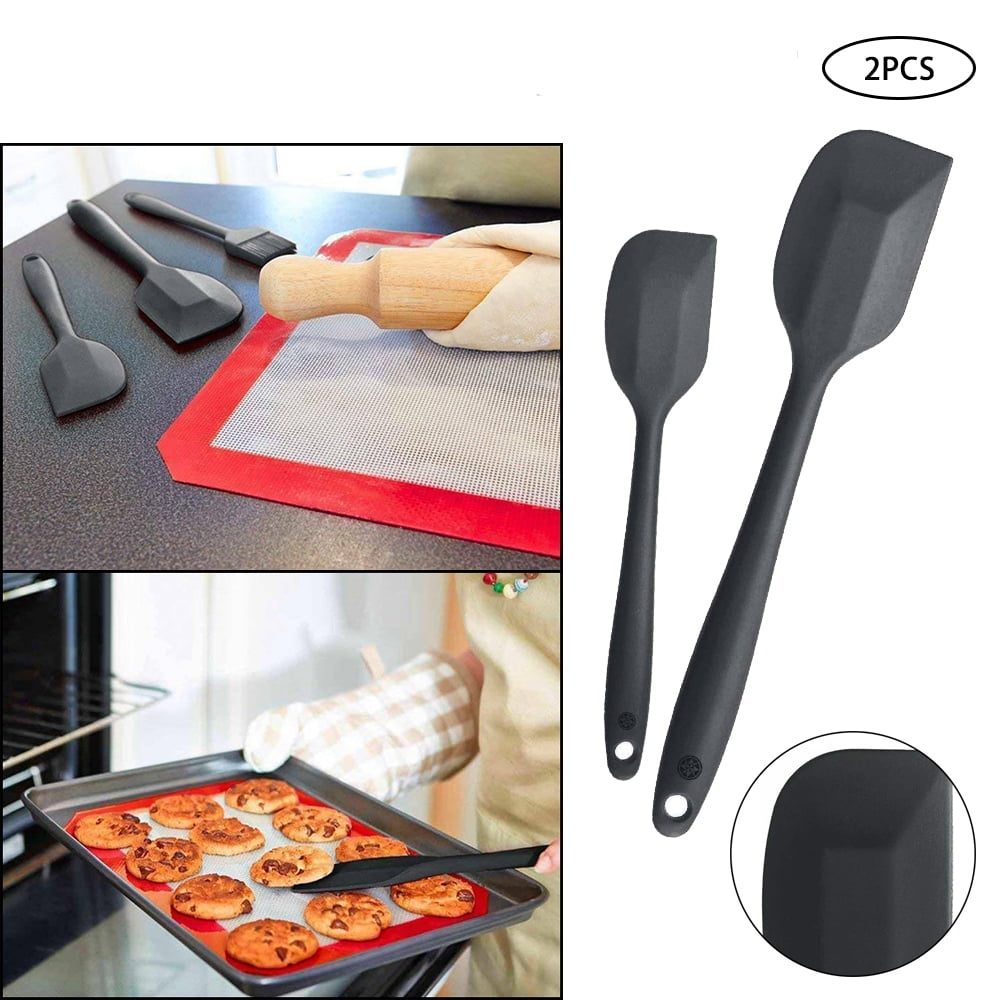 High HeatResistant Premium Silicone Spatula Set, BPAFree One Piece