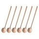 thumbnail image 1 of 6 piezas de cucharas de espresso de 6.7 pulgadas de acero inoxidable, tono rosa dorado, 1 of 5