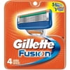 Gillette® Fusion® Razor Cartridges 4 ct Carded Pack