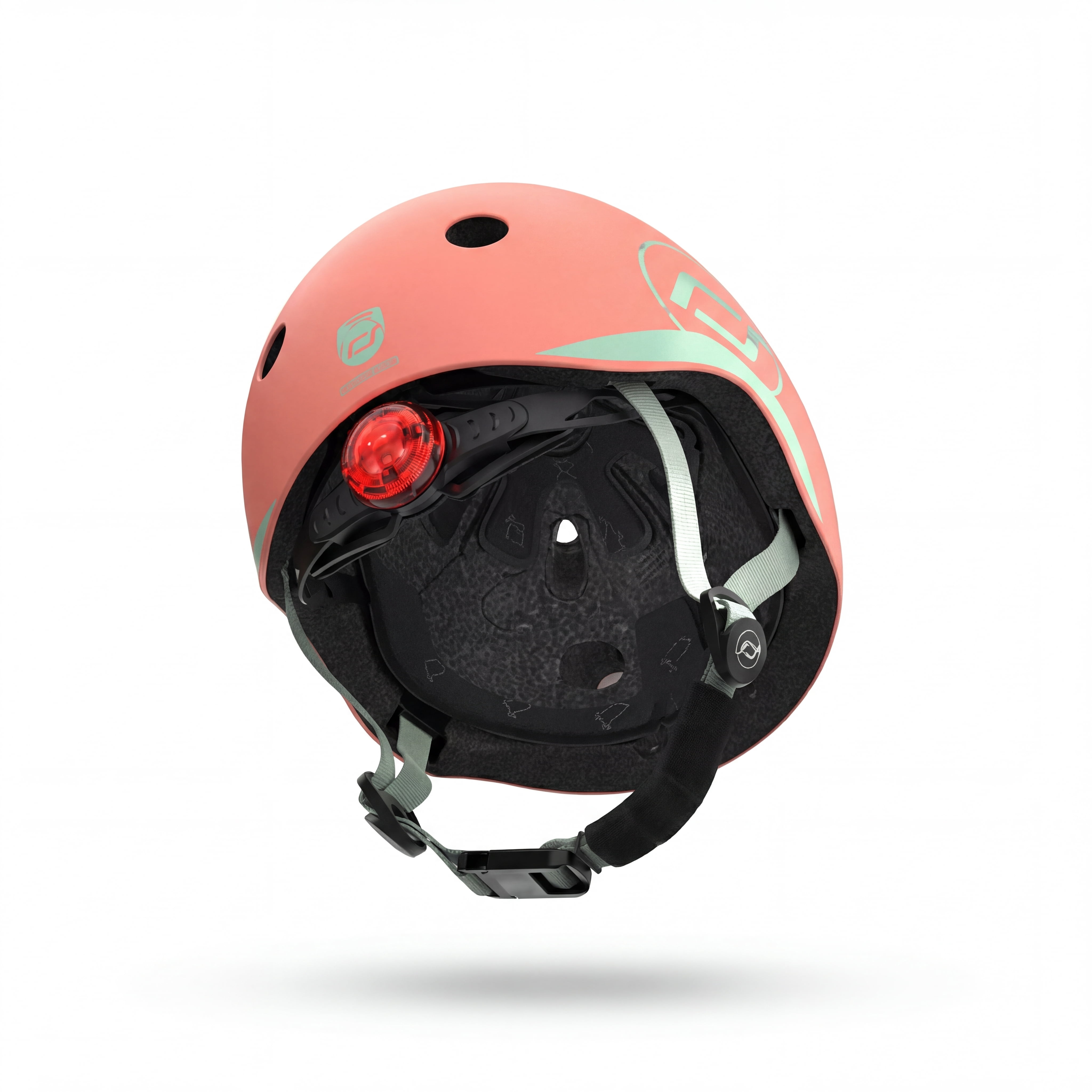 Scoot & Ride Kids XXS Adjustable Safety Helmet with LED Light, Ages 1-5 Years