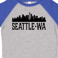 thumbnail image 4 of Inktastic Seattle Washington City Skyline Boys or Girls Toddler T-Shirt, 4 of 5