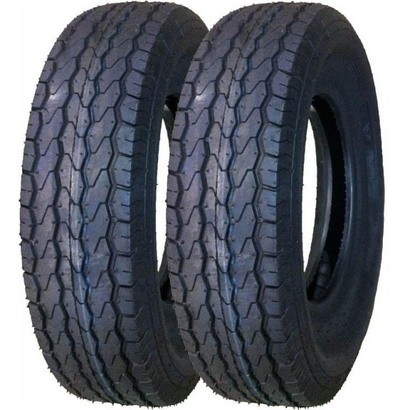 Free Country ST 205/75D14 6 Ply - 11020 Trailer Tires, Set of 2