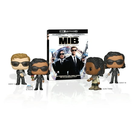 Men In Black: International (Walmart Exclusive) (4K Ultra HD + Blu-Ray + DVD + Digital Copy + Funko Pop Collectors (Best Looking 4k Games)