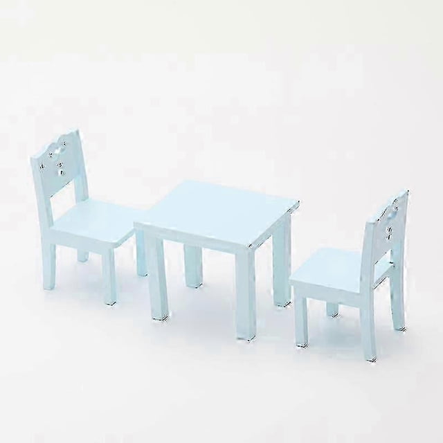 3-piece Children"s Table And Chair Simulator Furniture
