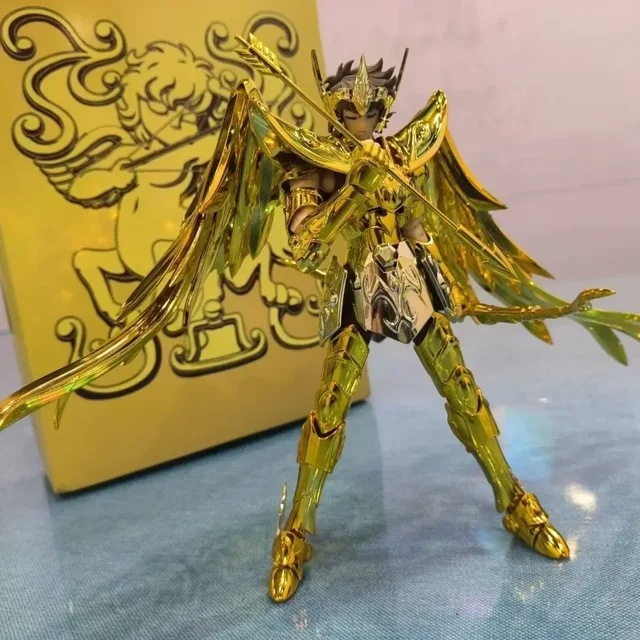 Nuevo en Stock Saint Seiya Myth Cloth Ex figuras de Anime Pegaso Sagitario Aiolos armadura del zodiaco ornamento de acción modelo de juguete regalos