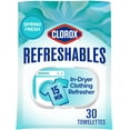 thumbnail image 1 of Clorox Refreshables Toallitas Refrescantes para Ropa en Secadora, 30 unidades, 1 of 9