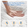 thumbnail image 2 of Memory Foam Sofa Bed Mattress Replacement Full Size 4 Inch, Pull Out Couch Mattress with Removable Washable Cover, Certified, for Sofa Bed, Daybed, Trundle & Guest Rooms, 2 of 8