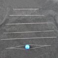 thumbnail image 3 of 20Pcs Thread Sewing Needles Opening Big Eye Bead Needles DIY Hand Tools, 3 of 8