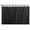 Black, variant on Home Heavy Duty Vinyl Shower Curtain Liner with 12 Metal Grommets Black