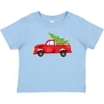 thumbnail image 3 of Inktastic Christmas Vintage Truck with Christmas Tree Boys or Girls Baby T-Shirt, 3 of 5