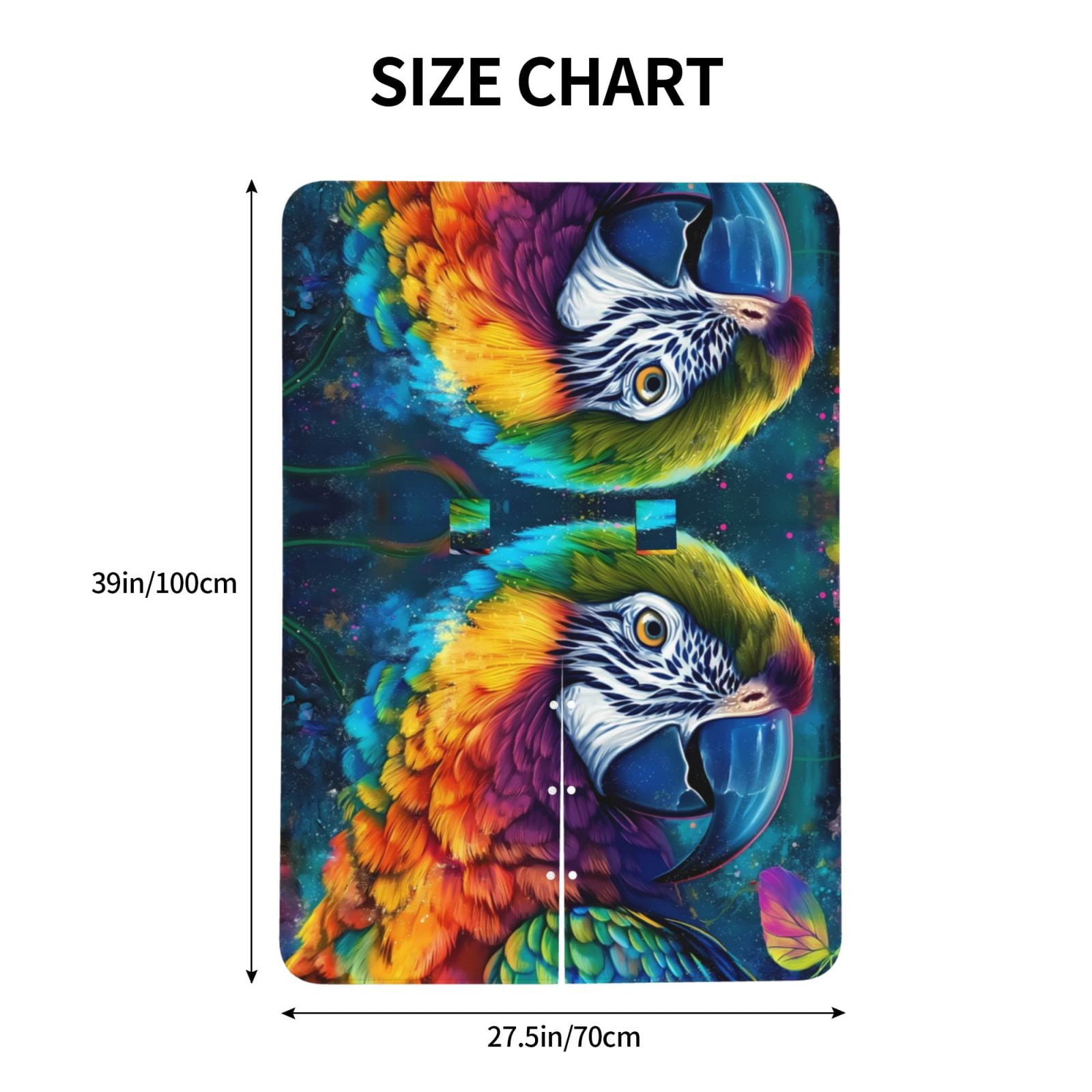 Car Seat Cover Baby - Colorful Parrot Jungle Dream Breathable Infant Car Seat Cover for Baby Carseat, Lightweight Comfort Baby Essentials Must Haves Newborn Stuff for Girl Boy