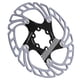 thumbnail image 3 of Disco flotante de 6 pernos para mayor seguridad en el ciclismo Disco de freno de bicicleta de montaña de 180 mm negro y plateado, 3 of 8
