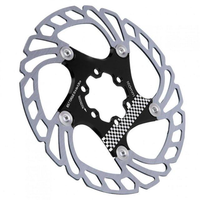 LYUMO Bike Brake Disc,160mm Floating Disc Six Bolts Bicycle Mountain Bike Brake Disc Cycling Accessory,Bicycle Brake Disc