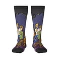 thumbnail image 1 of Rocae Scooby-Doo Chaussettes de compression Décontractées pour Femmes Hommes Bas Contrastés, 1 of 6