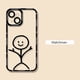 thumbnail image 1 of Funda de teléfono con patrón de Matchman de dibujos animados para iPhone 13, 12, 11 Pro Max, X, XR, XS Max, 14 Pro, 7, 8 Plus, Mini funda trasera suave transparente Fivean unisex, 1 of 2