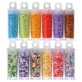 thumbnail image 2 of 1200 Uds. Cuentas de semillas de vidrio japonesas uniformes 2mm cuentas de semillas para fabricación de joyería Diy pulsera collar pequeñas cuentas artesanales Dengxun unisex, 2 of 2