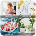 thumbnail image 3 of 30pcs Popsicle Sticks 4.5 Inch Acrylic Cakesicle Sticks Reusable Ice Popsticks Plastic Popsicle Sticks (clear), 3 of 5
