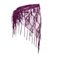 thumbnail image 6 of Belly Dance Costume Hip Scarf Tassel Sequin Belt Triangle Wrap Skirt for Dance, 6 of 8