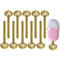 thumbnail image 1 of Palitos De Helado Espejo Acrílico Palitos De Paleta Reutilizables Para Artesanía Diy A Mano 10 Uds Inevent HA044283-01, 1 of 6
