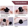 thumbnail image 3 of 400 pcs Double Sided Hook Loop Dots Adhesive Sticky Back Coins Self Adhesive Fastener Interlocking Tape for Couch Cushions,Carpet, Stair Treads Carpet, DIY Craft, Round 10mm, White, 3 of 7