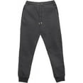 thumbnail image 4 of Elegant Comfort Men's Cotton Fleece Jogger Sweatpants with Pockets, Extra Large Gray, 4 of 5