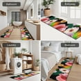 thumbnail image 5 of Pioneer Flower Floral Print Pattern Kitchen Rugs Sets Of 3,Kitchen Runner Rugs Non Skid Washable,Decorative Kitchen Floor Mats for Kitchen,Sink,Laundry,17"x30"+ 17"x47" + 17"x59", 5 of 6