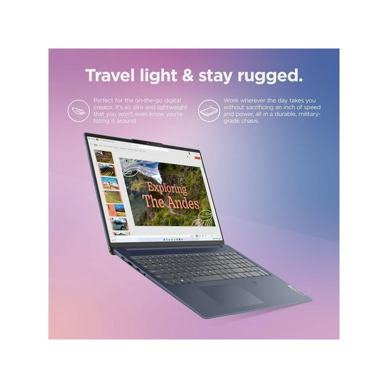 Lenovo IdeaPad Slim 5i 16” WUXGA Laptop, Intel Core i7-1355U, 16GB