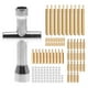 thumbnail image 1 of Kit De Espaciador De Latón M3 De 120 Uds., Espaciador De Columna Hexagonal De Latón, Manguitos De Tuerca De Tornillo De Separación Con Mini Llave Cruzada Para Equipo Mecánico De Robot Diy Kearding TO003111-00, 1 of 7