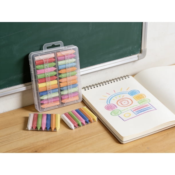 【SALE】LESQUE MHAK COLORPATTERN7.5”【KIDS】 Play Day 80Pc Sidewalk Chalk Set Craft Kits - Walmart.ca